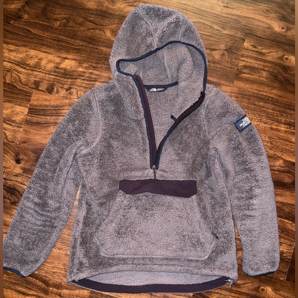 The North Face Purple Fleece Hoodie